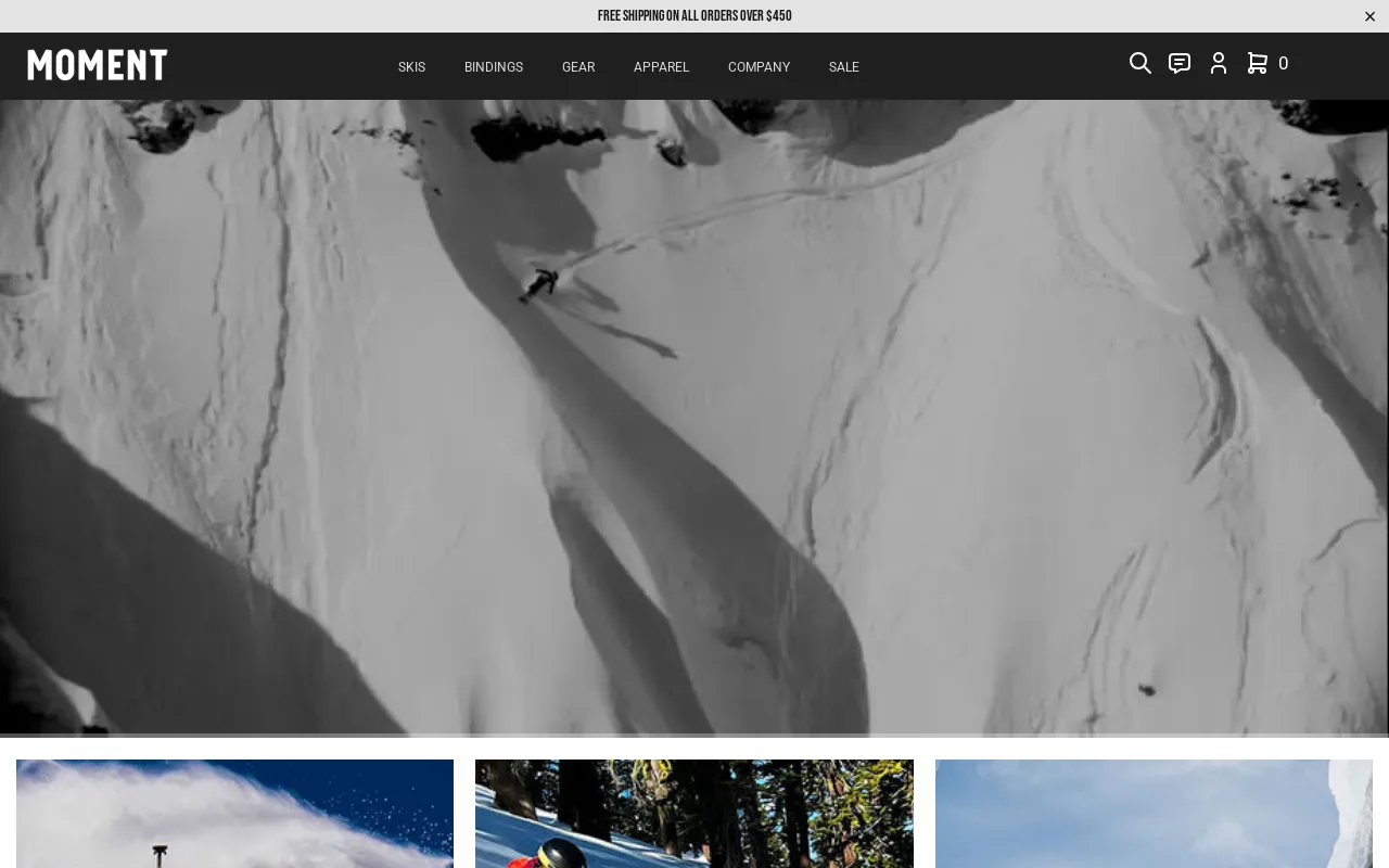 Moment Skis screenshot