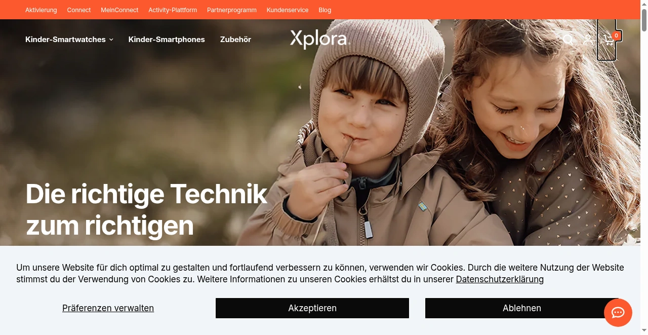 Xplora DE screenshot