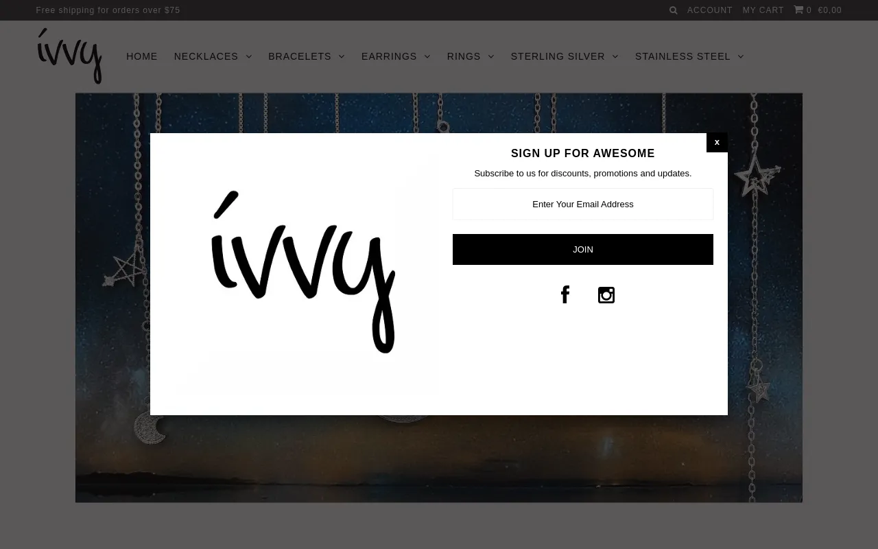 Ivvy Jewellery Accessories screenshot