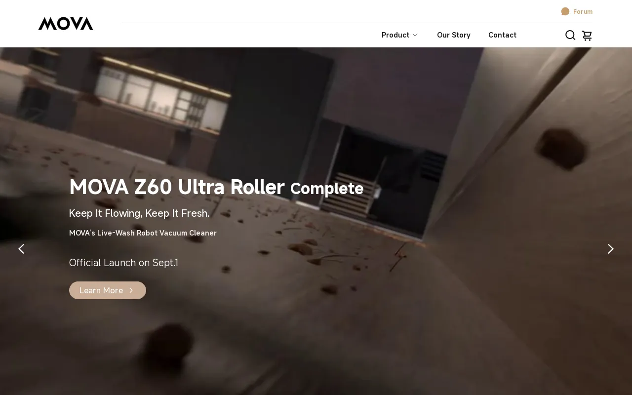 MOVA screenshot