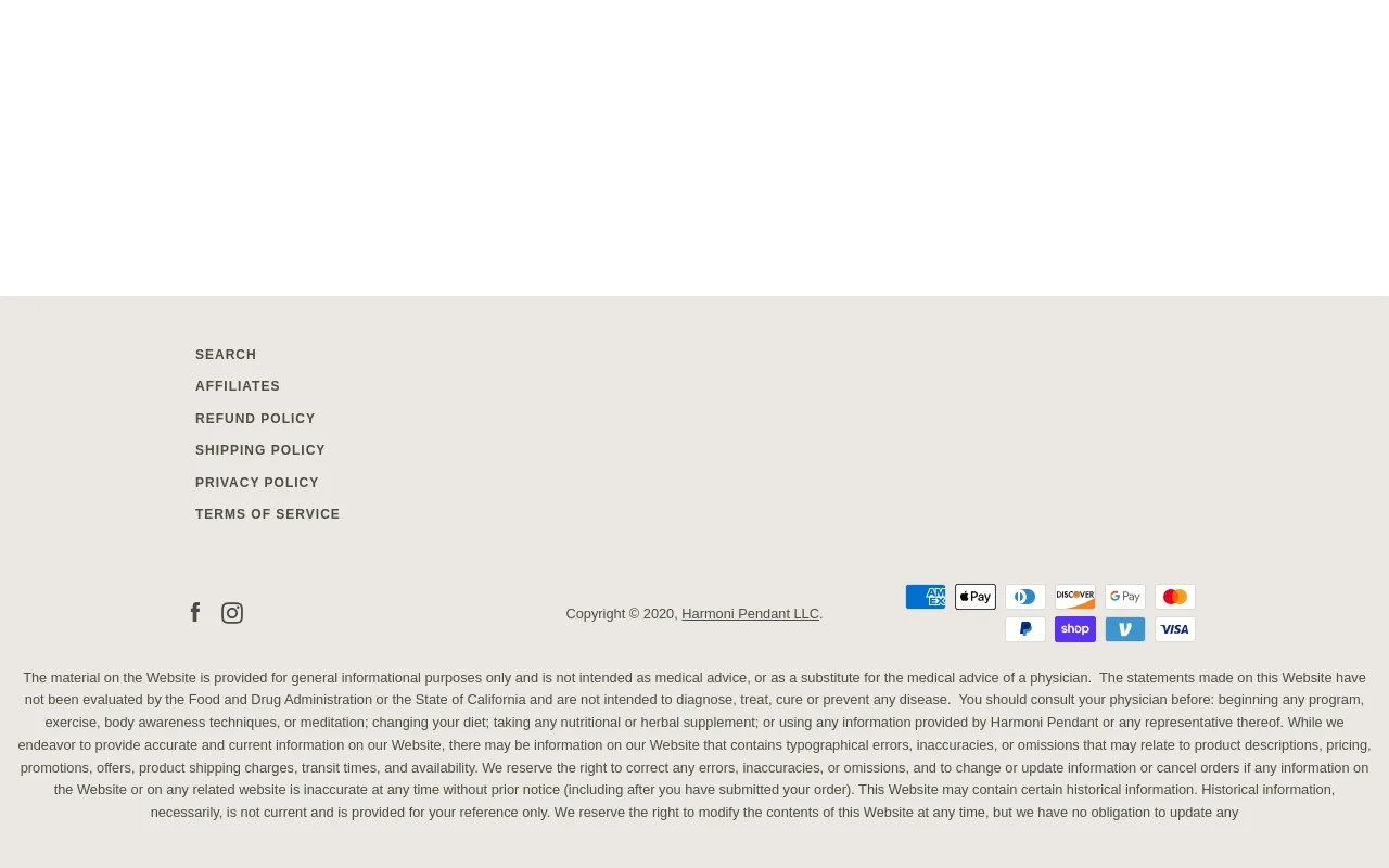 harmonipendant screenshot