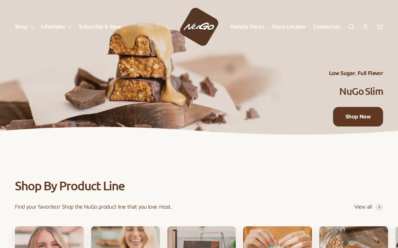 NuGo Nutrition screenshot