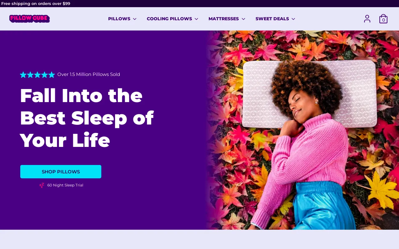 Pillow Cube screenshot