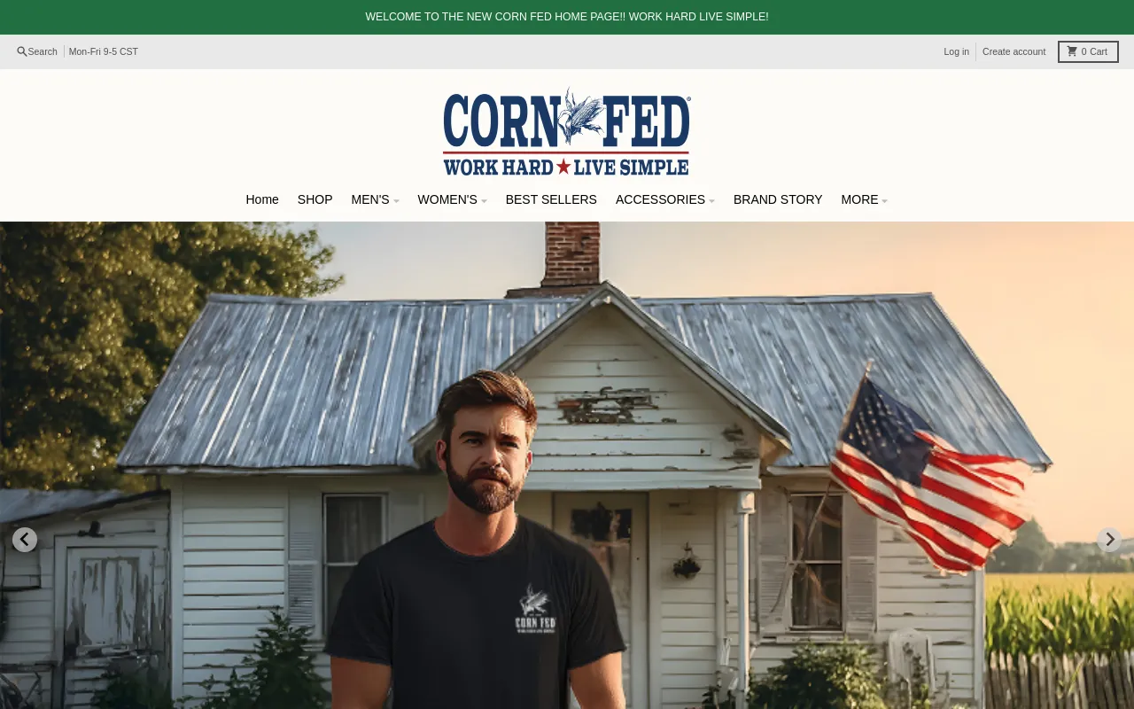 CORN FED® screenshot