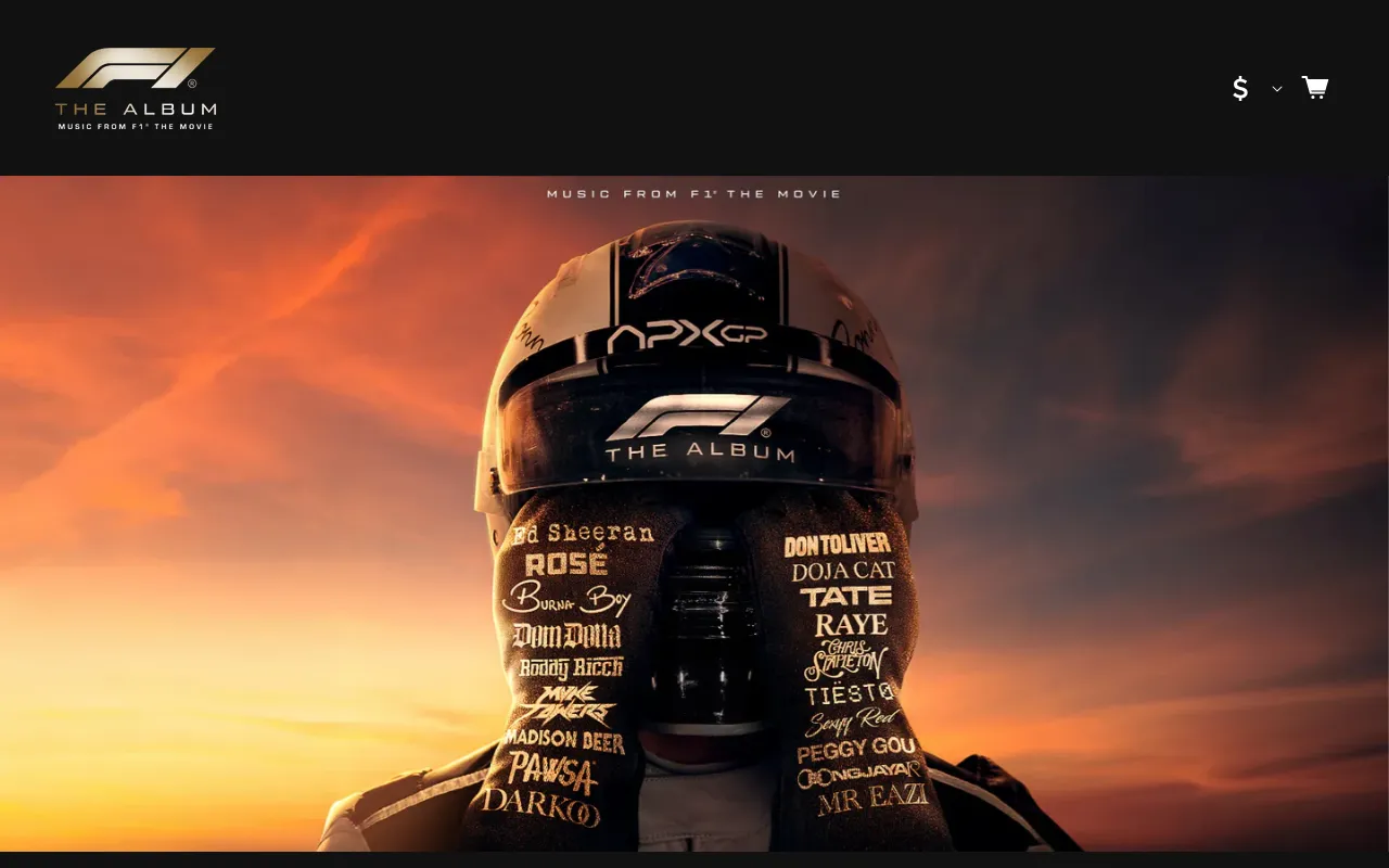 F1 The Album screenshot