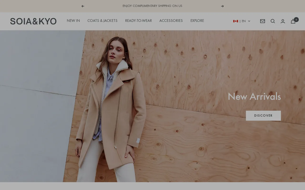 SOIA & KYO® CANADA OFFICIAL screenshot