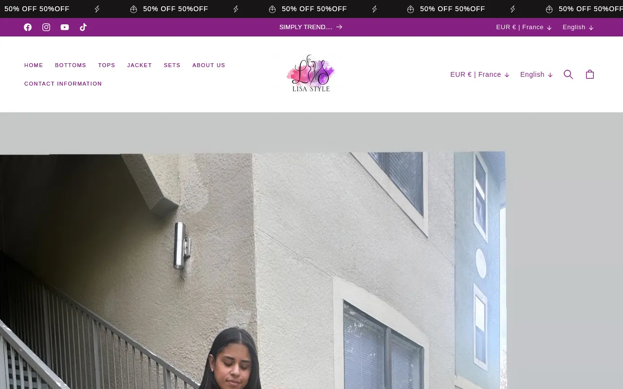 lisastyle.shop screenshot