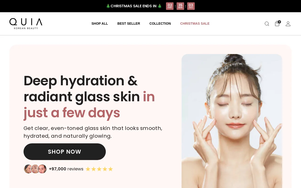 Quia Korean Beauty screenshot