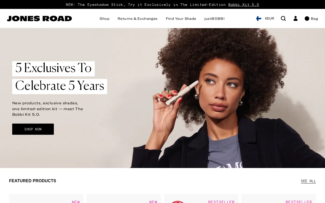 Jones Road Beauty screenshot