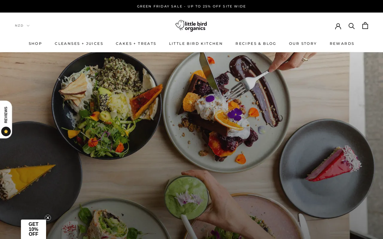 Little Bird Organics screenshot