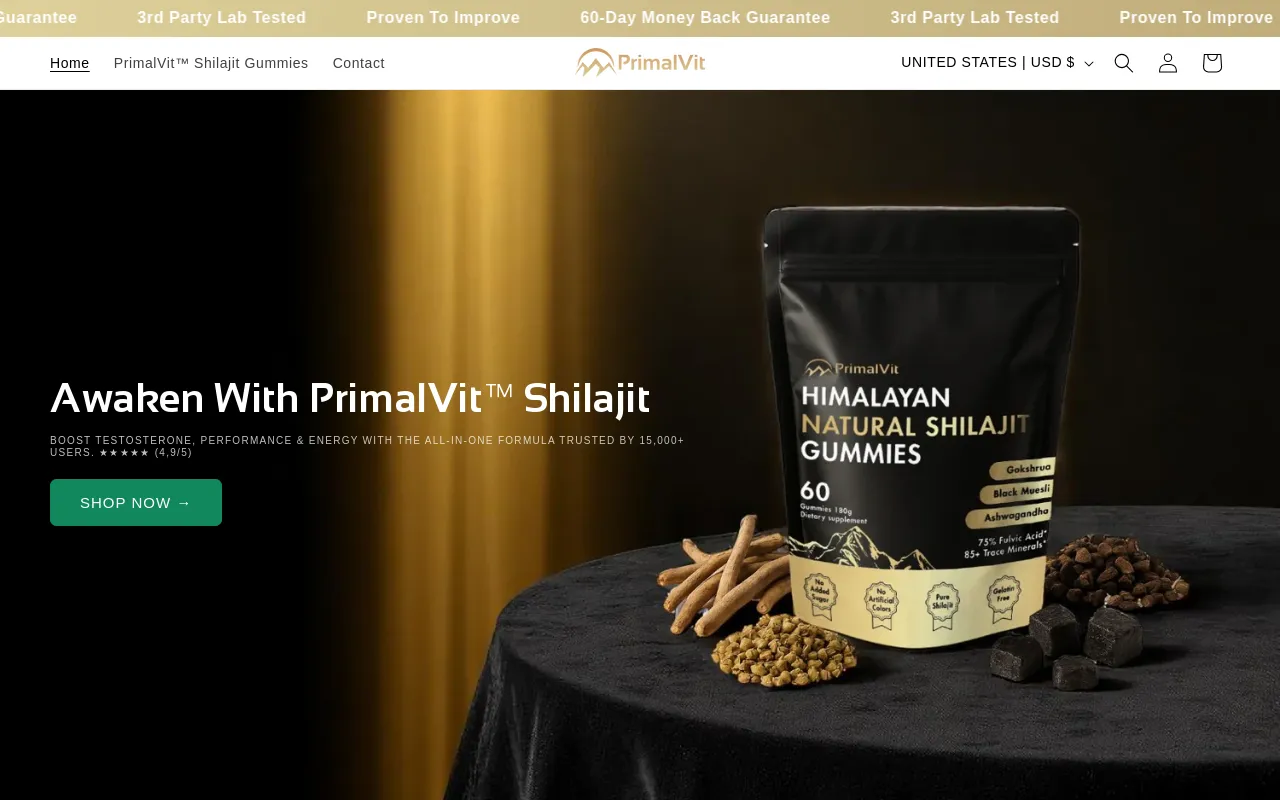 PrimalVit screenshot