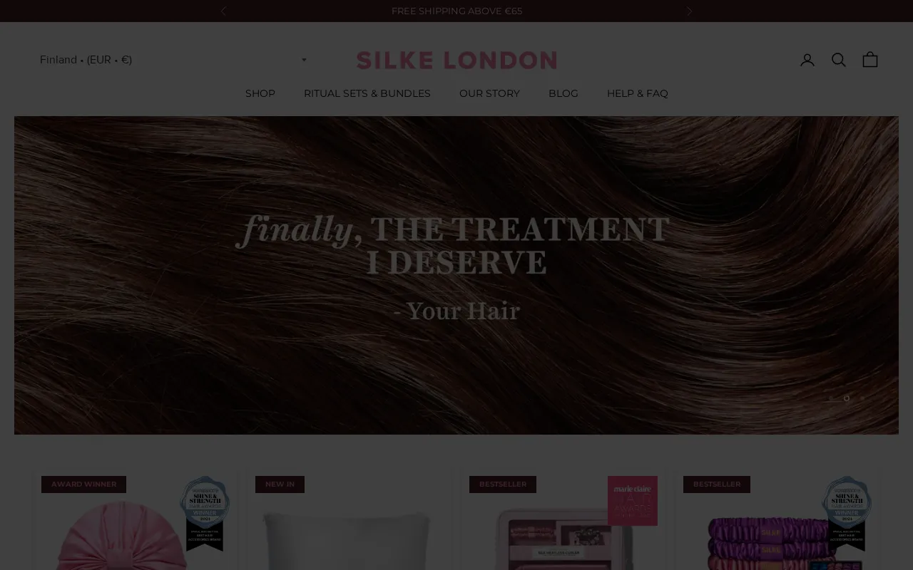 SILKE London screenshot