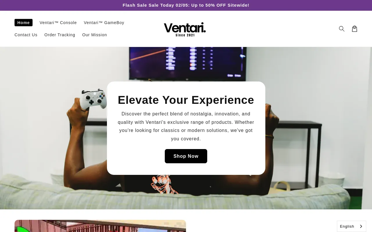 Ventari screenshot