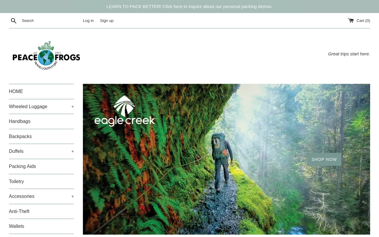 Peace Frogs Travel screenshot