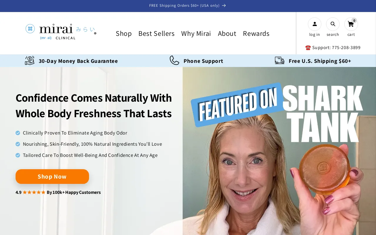 Mirai Clinical screenshot