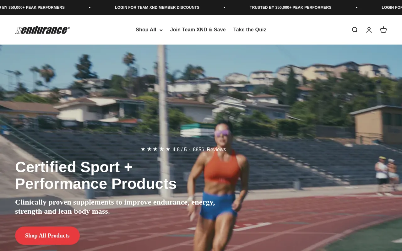xendurance screenshot