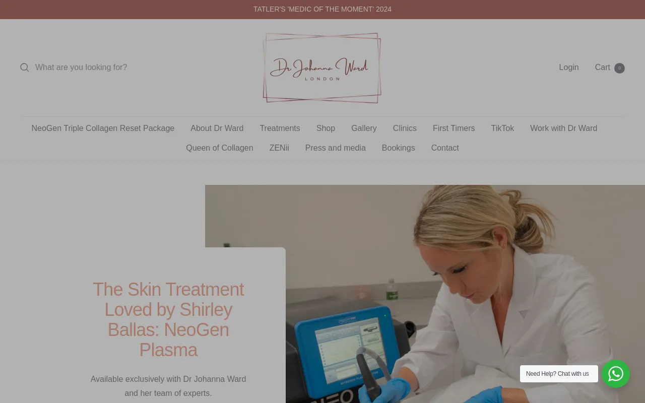 Dr Johanna Ward screenshot