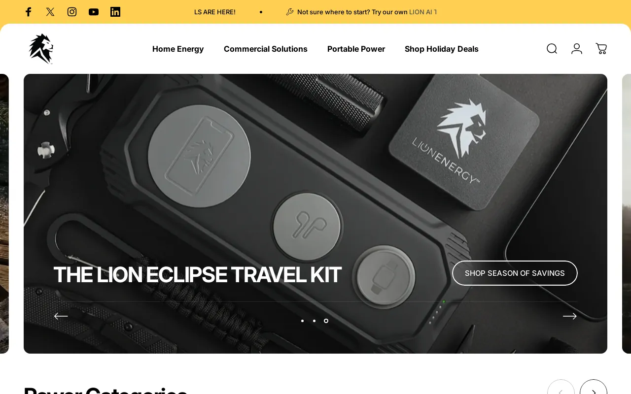 Lion Energy screenshot