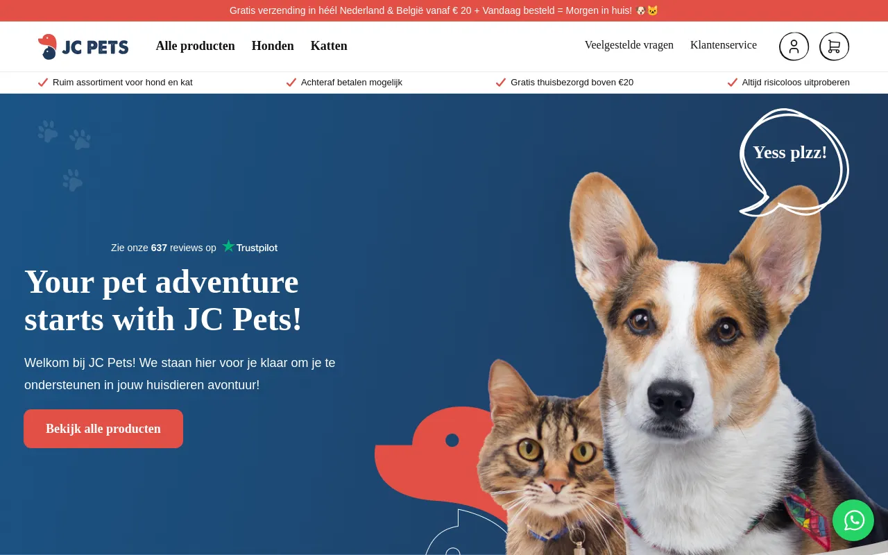 JC Pets NL screenshot