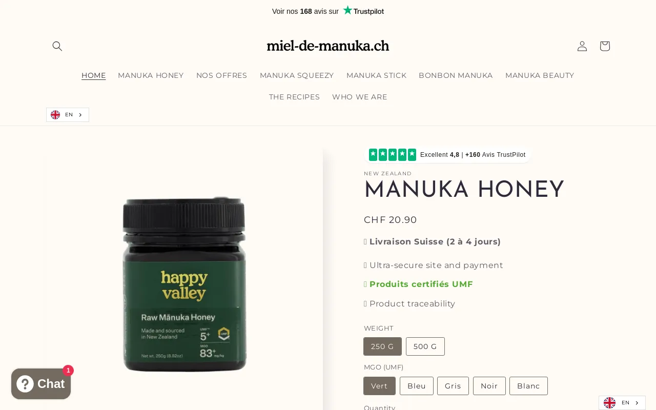 Miel de Manuka screenshot