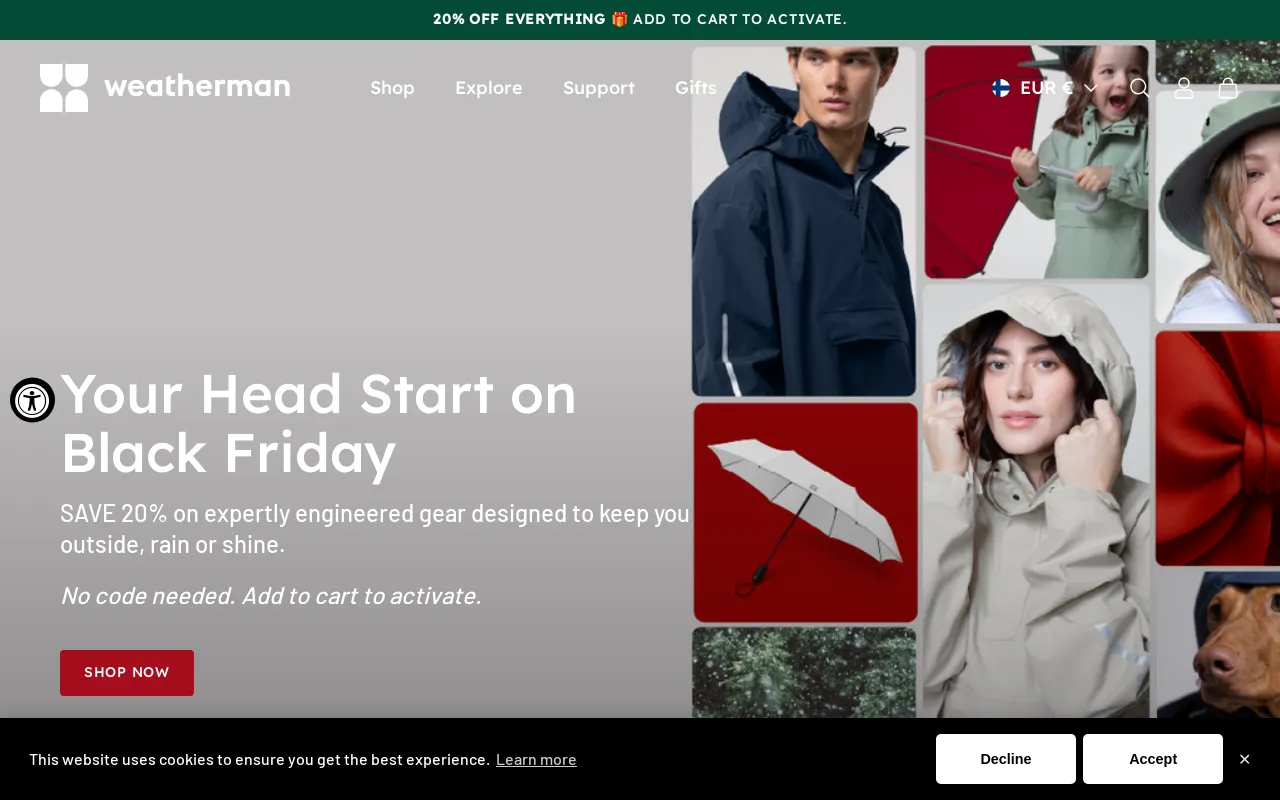 Weatherman Umbrella screenshot