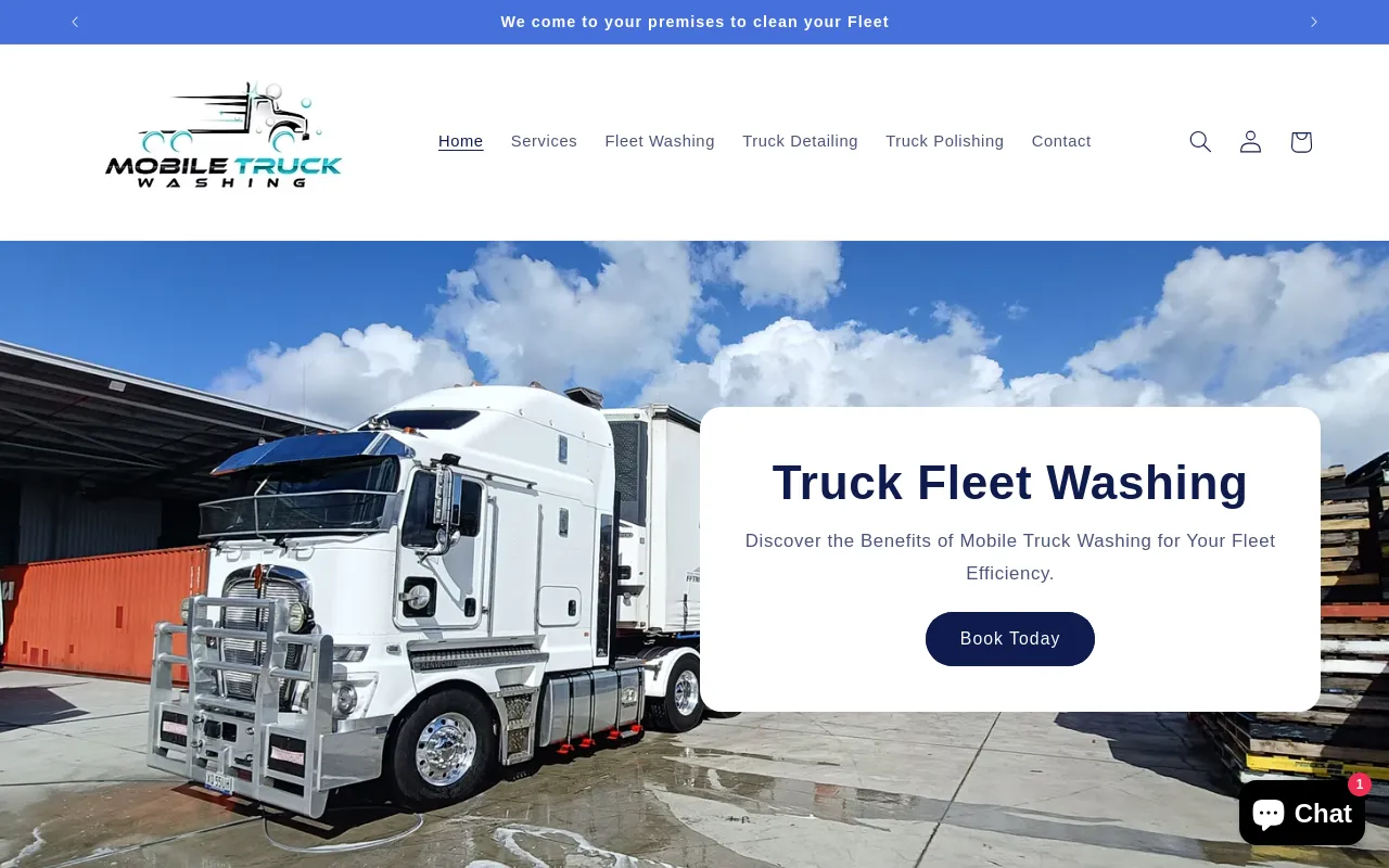 Mobile Truck Washing screenshot