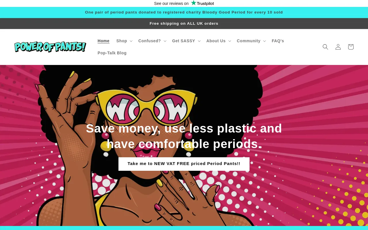 Power of Pants screenshot