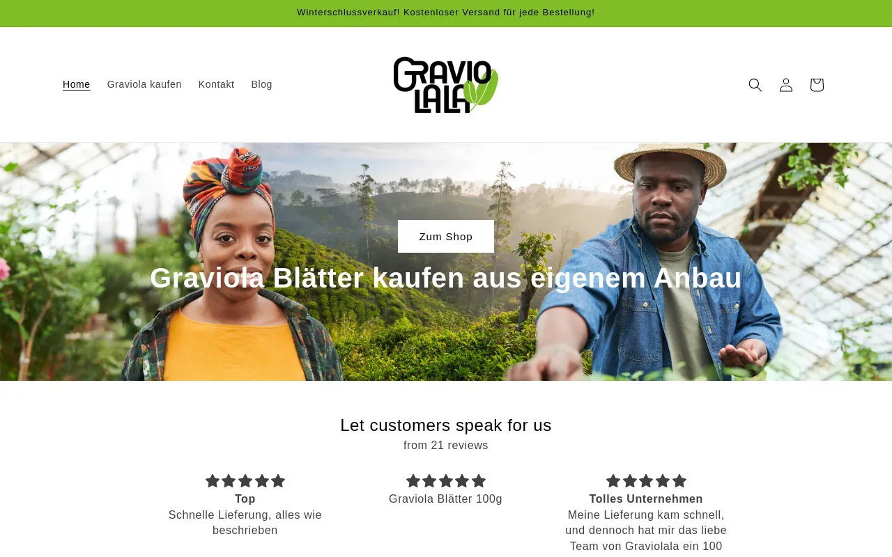 Graviolala screenshot