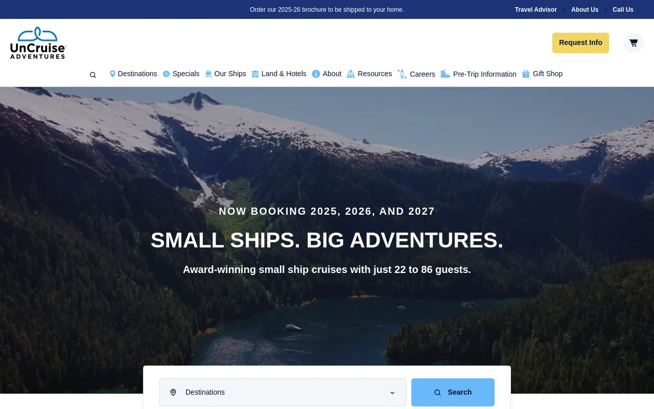 UnCruise Adventures screenshot