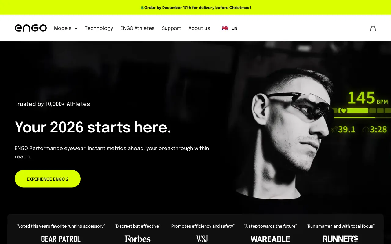 Engo Eyewear screenshot