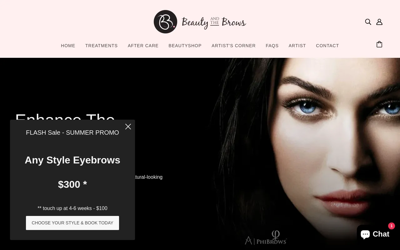 Beauty and the Brows screenshot