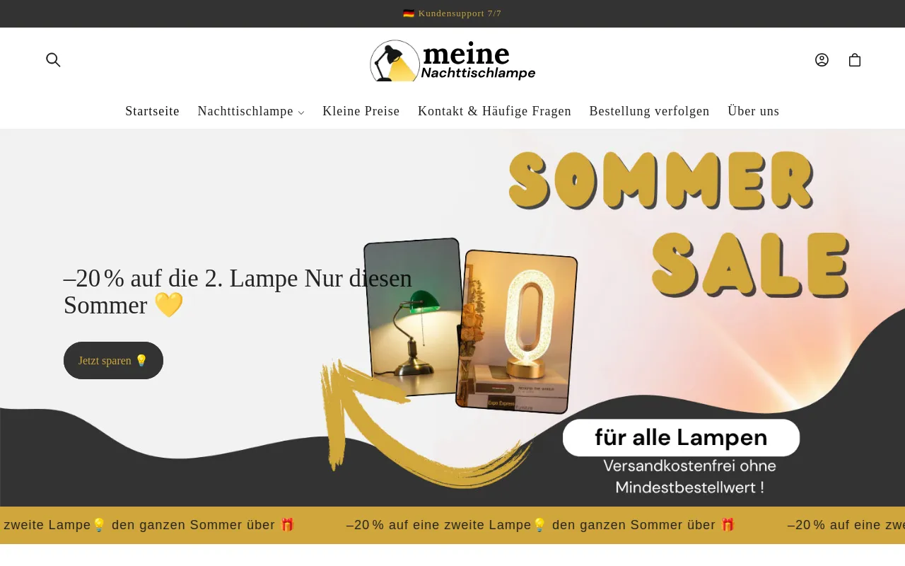 Meine Nachttischlampe screenshot