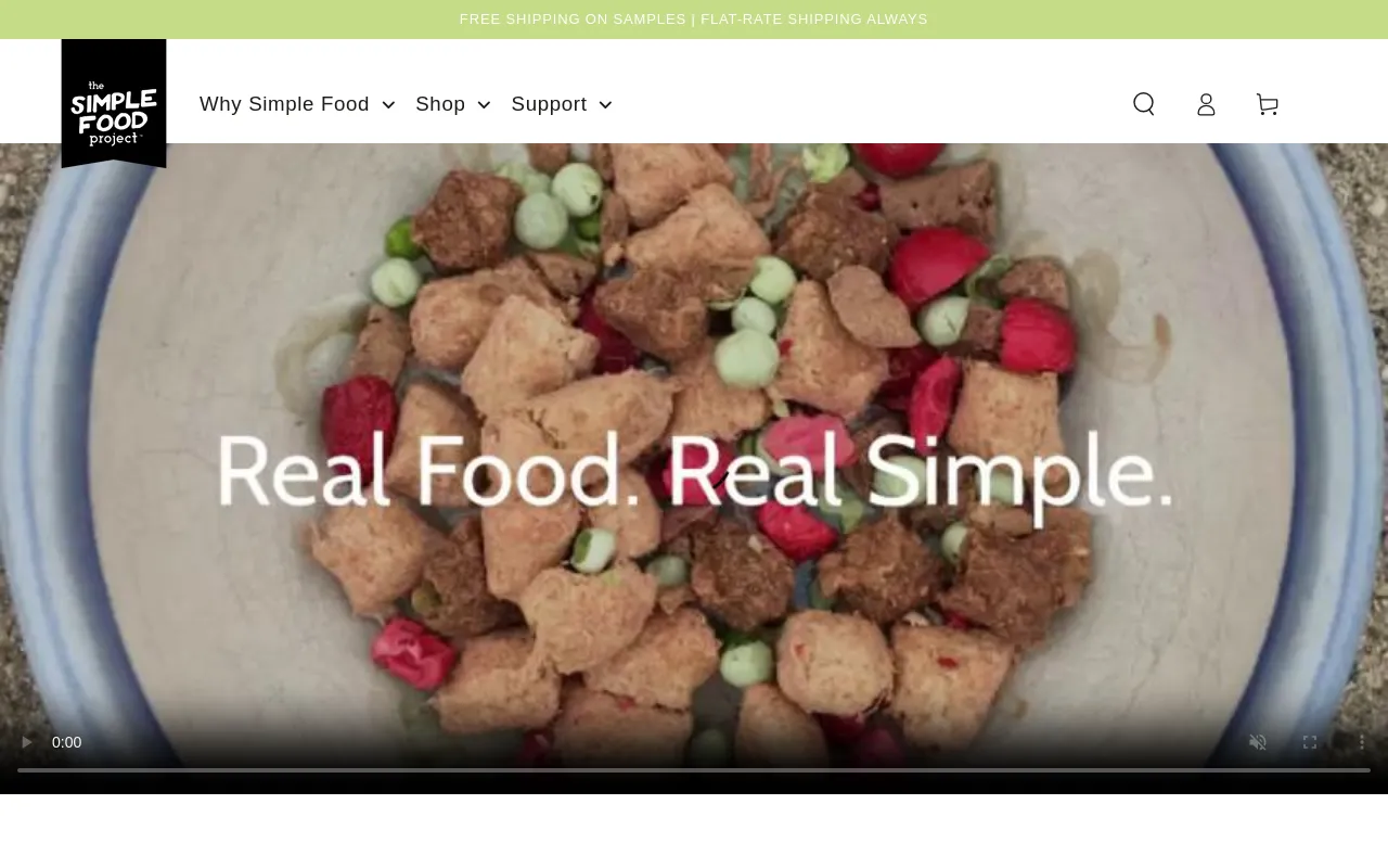 The Simple Food Project screenshot