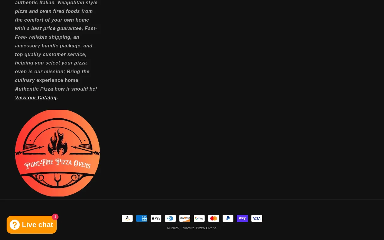 Purefire Pizza Ovens screenshot