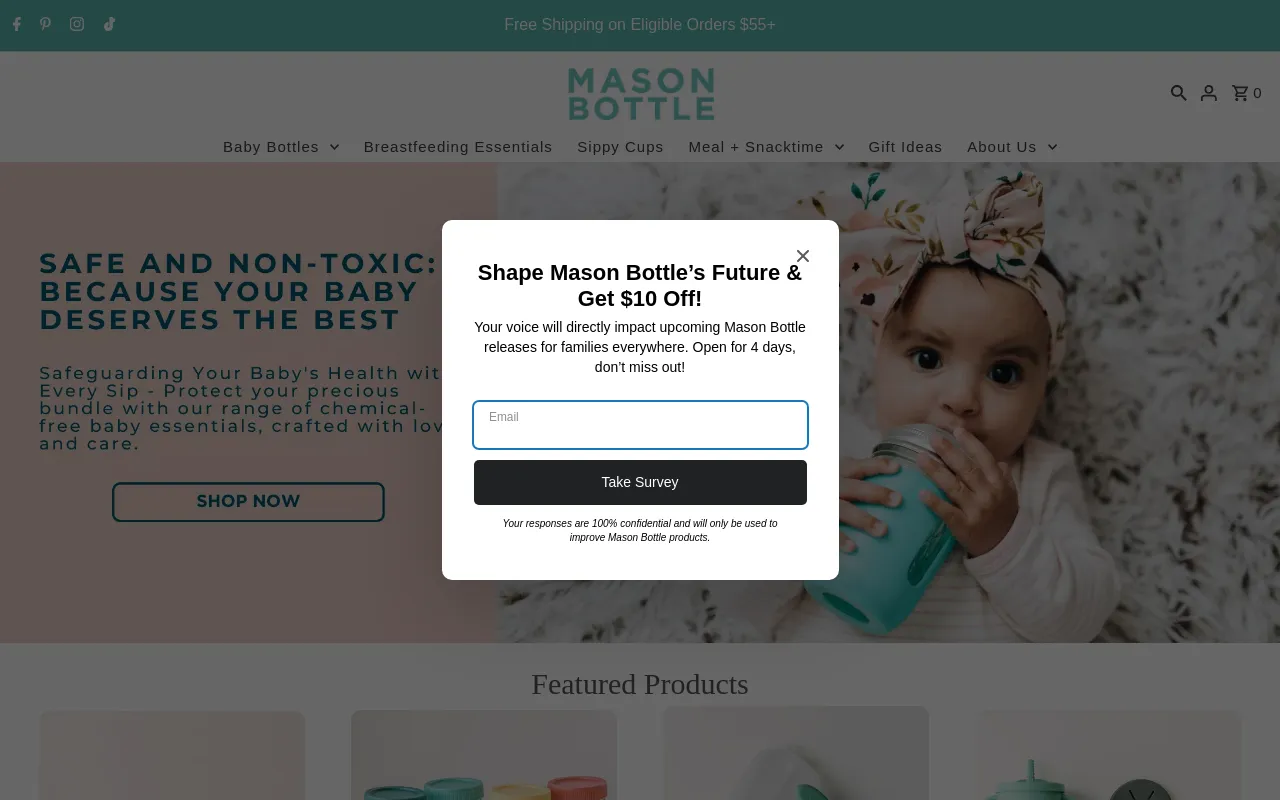 Mason Bottle screenshot