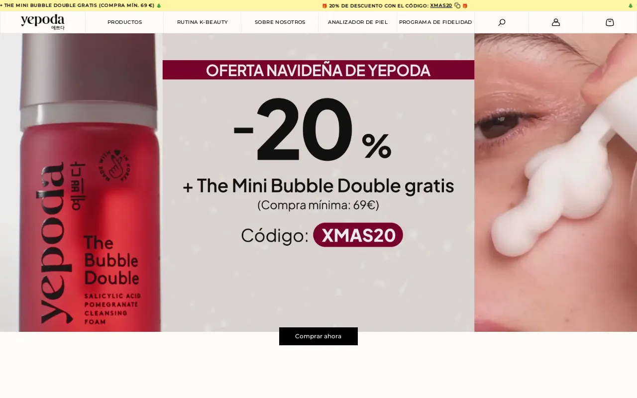 Yepoda.es screenshot