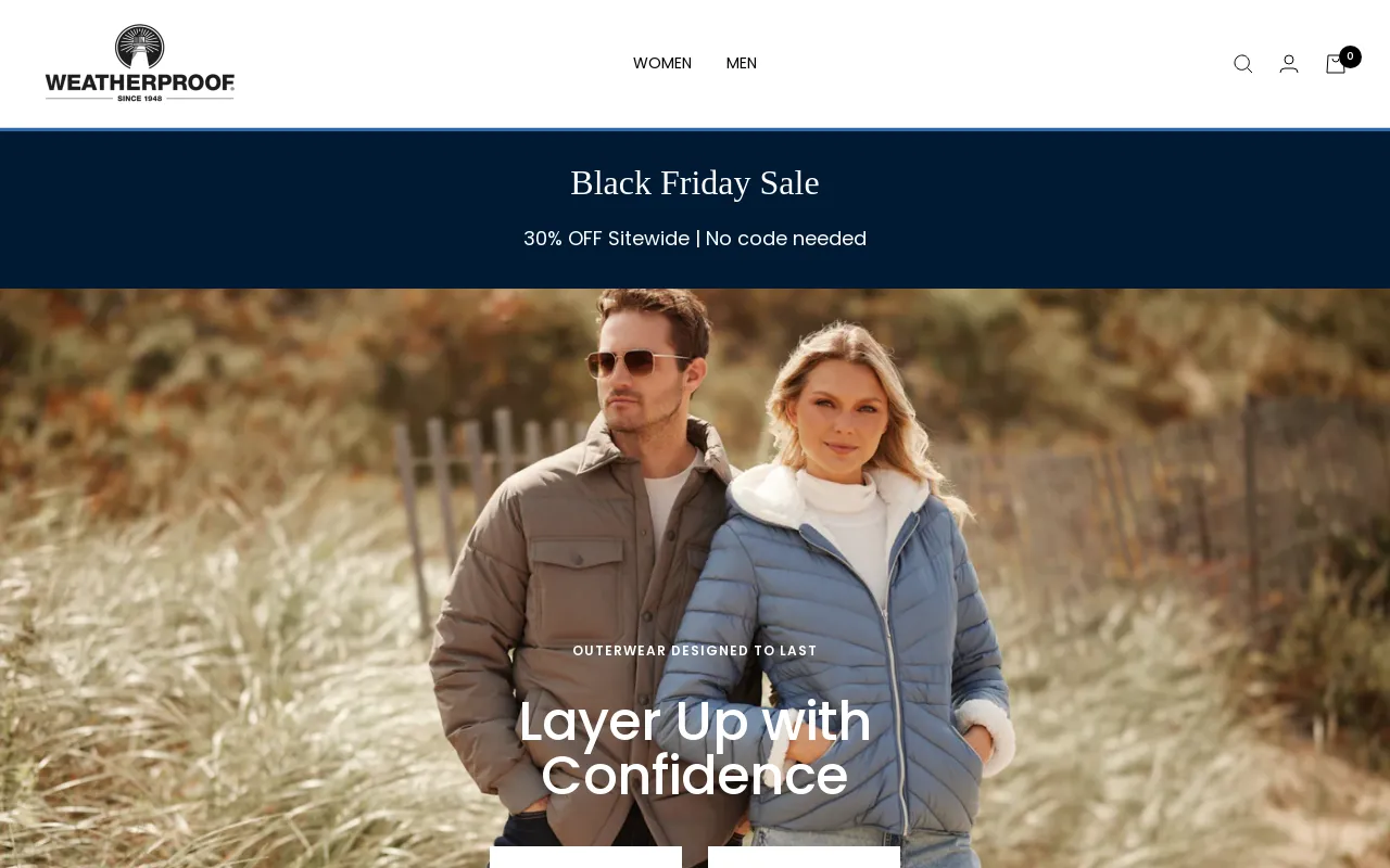 Weatherproof Garment screenshot