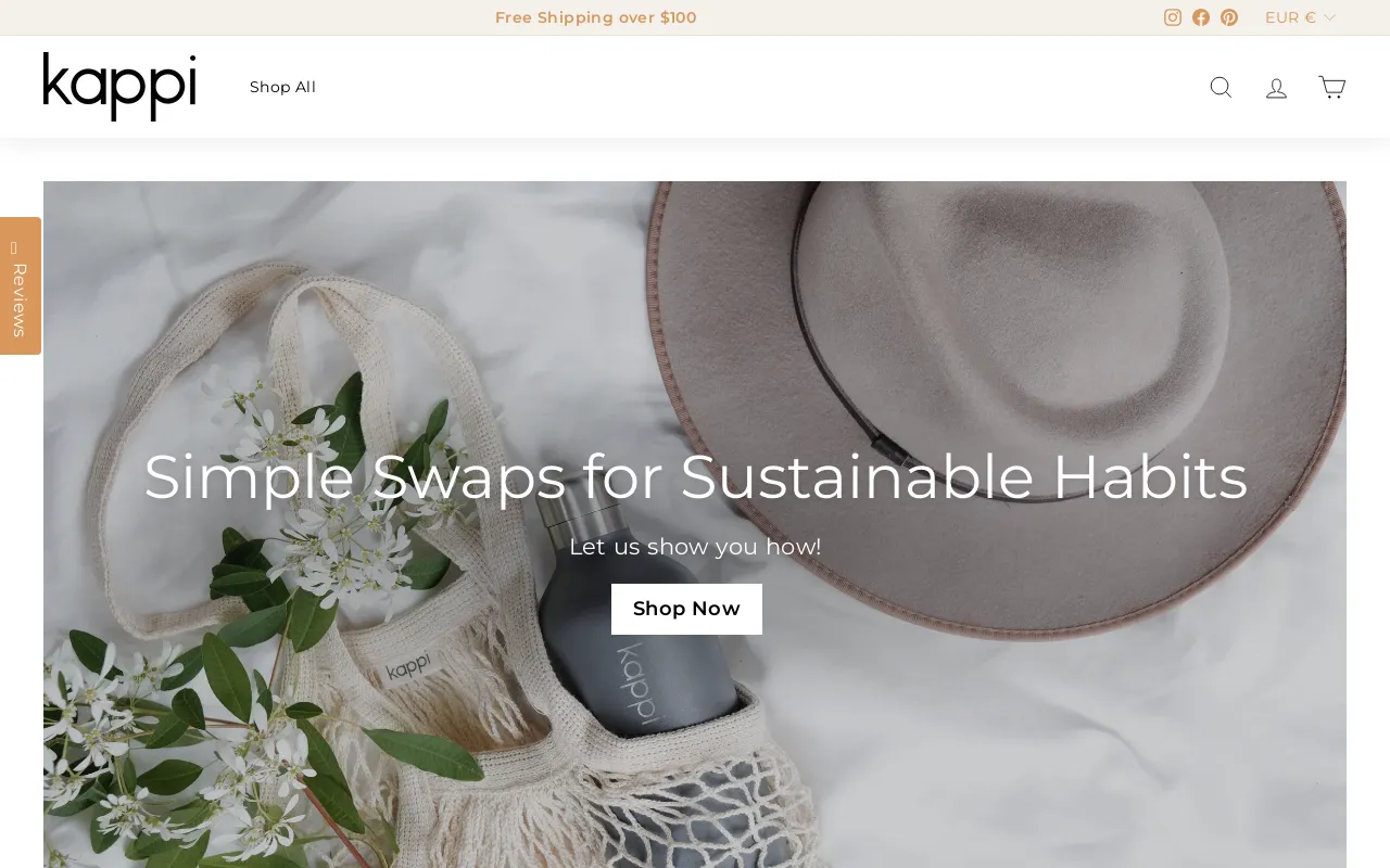 Kappi website screenshot