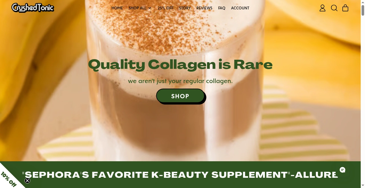 CRUSHED TONIC screenshot