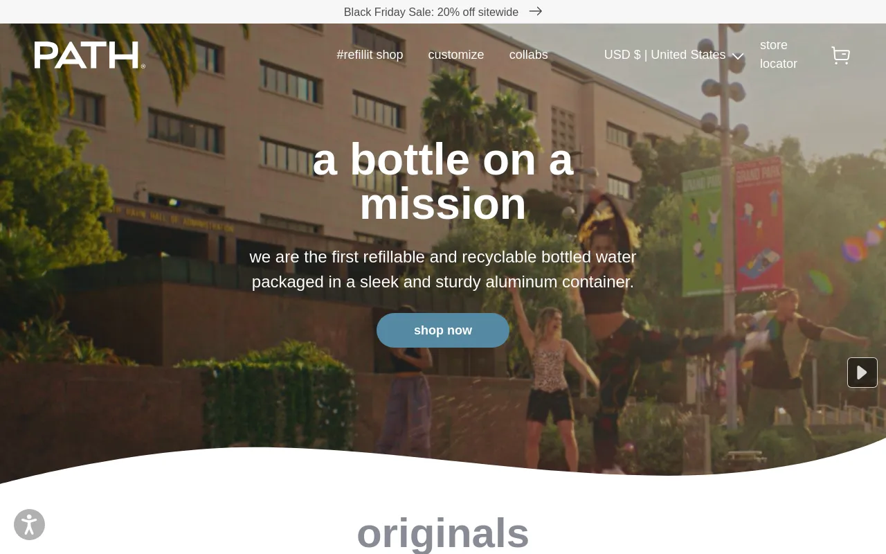 PATH Water screenshot