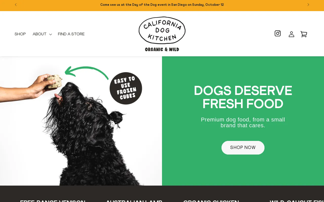 California Dog Kitchen screenshot