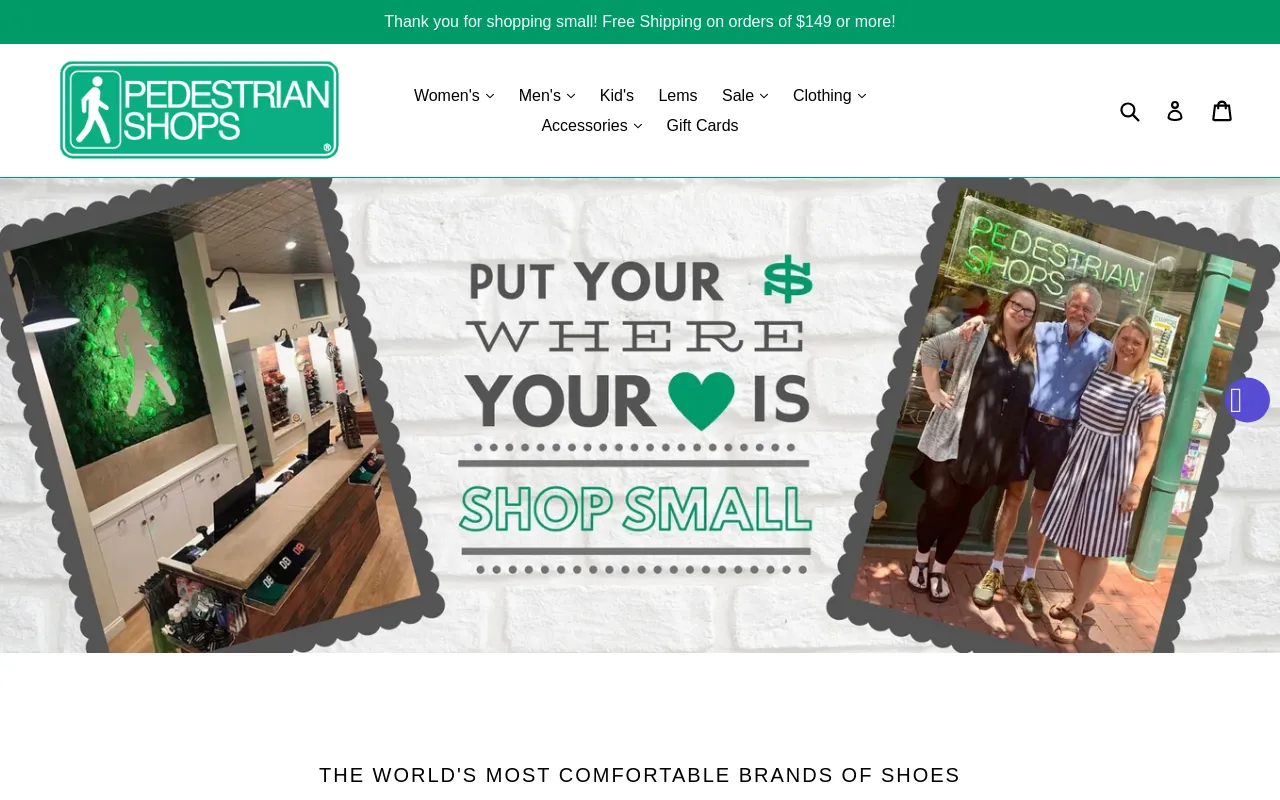 Pedestrian Shops screenshot