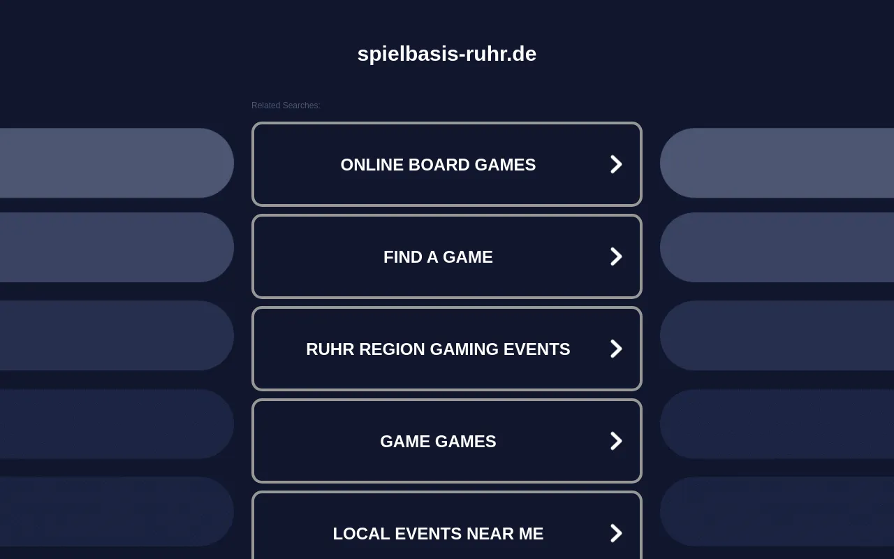 Spielbasis Ruhr screenshot