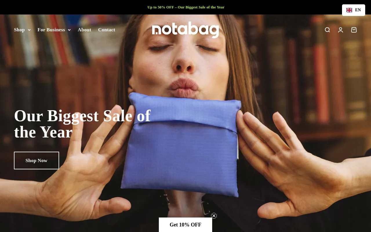 Notabag screenshot