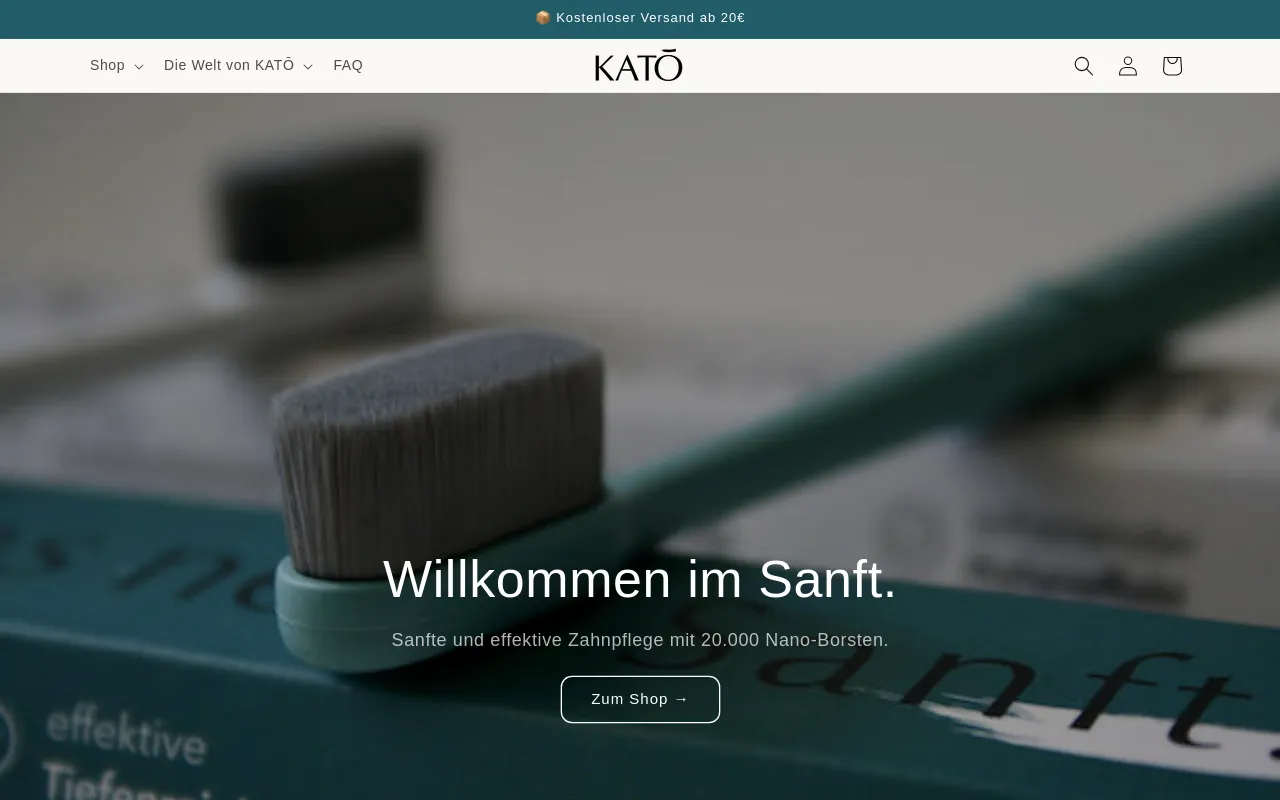 KATŌ Zahnpflege screenshot