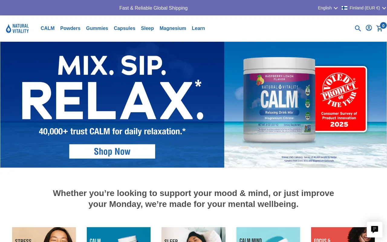 Natural Vitality screenshot