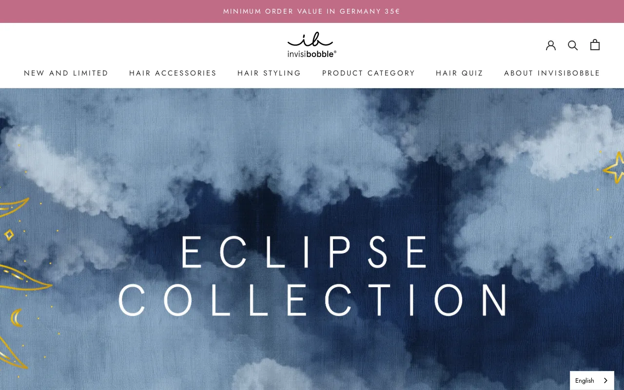 invisibobble Official Online Store screenshot