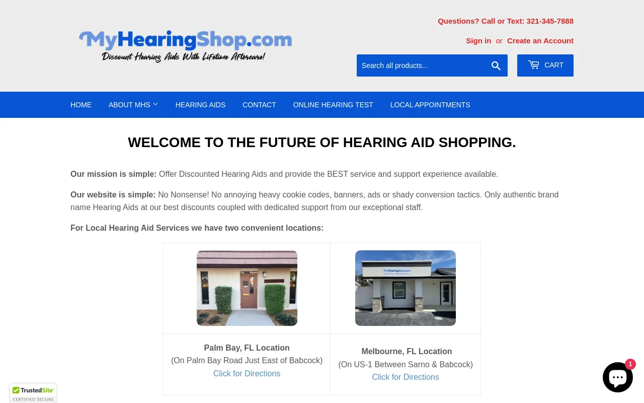 My Hearing Shop screenshot