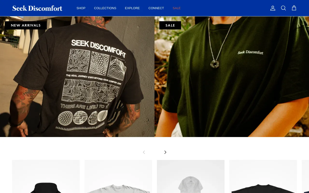 Seek Discomfort screenshot