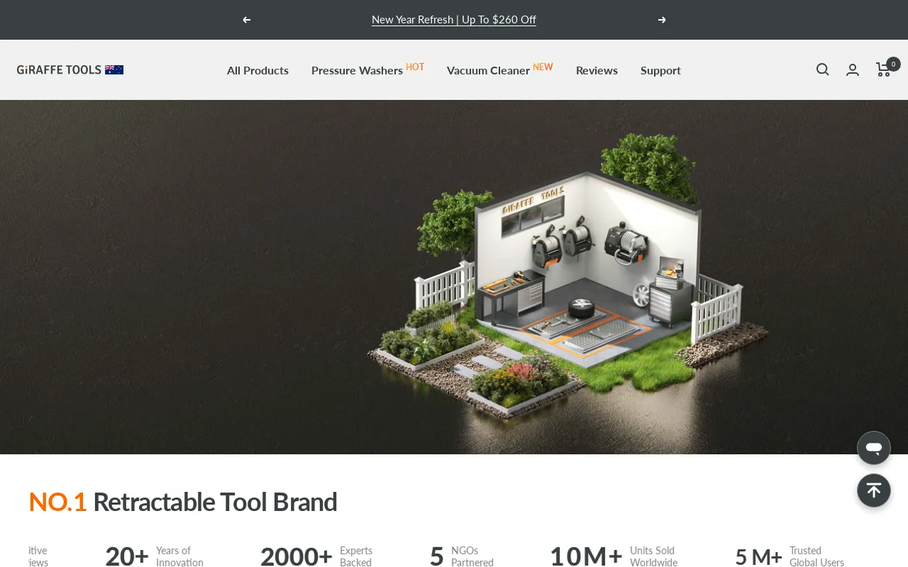 Giraffe Tools AU screenshot